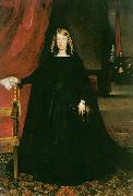 unknow artist The Empress Dona Margarita de Austria in Mourning Dress USA oil painting artist